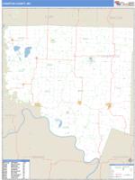 Chariton County, MO Wall Map Zip Code
