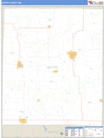 Gentry County, MO Wall Map Zip Code