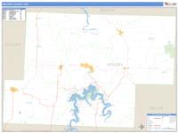 Hickory County, MO Wall Map