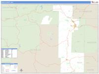 Iron County, MO Wall Map Zip Code