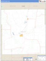 Mercer County, MO Wall Map