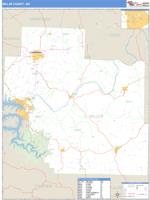 Miller County, MO Wall Map Zip Code