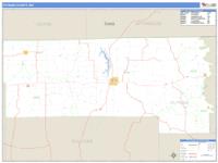 Putnam County, MO Wall Map Zip Code