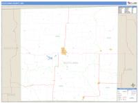 Scotland County, MO Wall Map Zip Code
