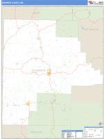 Shannon County, MO Wall Map Zip Code