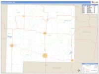 Shelby County, MO Wall Map Zip Code