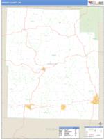 Wright County, MO Wall Map Zip Code