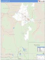 Gallatin County, MT Wall Map