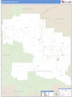 Judith Basin County, MT Wall Map Zip Code