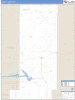 Liberty County, MT Wall Map Zip Code