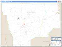 Musselshell County, MT Wall Map Zip Code