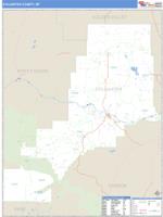 Stillwater County, MT Wall Map Zip Code