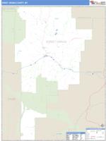 Sweet Grass County, MT Wall Map Zip Code