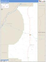 Wibaux County, MT Wall Map