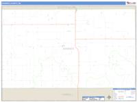 Banner County, NE Wall Map Zip Code