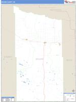 Brown County, NE Wall Map Zip Code