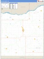 Butler County, NE Wall Map Zip Code