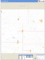 Clay County, NE Wall Map Zip Code