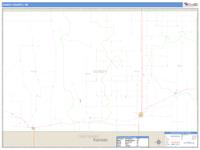 Dundy County, NE Wall Map Zip Code