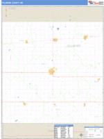 Fillmore County, NE Wall Map Zip Code