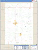 Gage County, NE Wall Map Zip Code