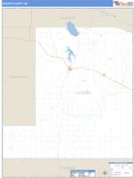 Gosper County, NE Wall Map Zip Code