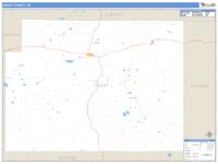 Grant County, NE Wall Map Zip Code