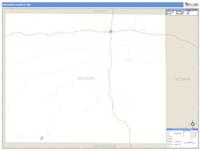 Hooker County, NE Wall Map Zip Code