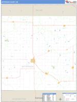 Jefferson County, NE Wall Map Zip Code