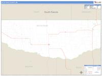 Keya Paha County, NE Wall Map Zip Code