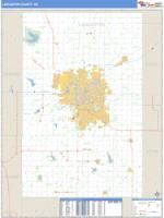 Lancaster County, NE Wall Map Zip Code