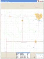 Madison County, NE Wall Map Zip Code