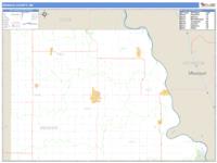 Nemaha County, NE Wall Map