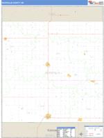 Nuckolls County, NE Wall Map Zip Code