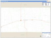 Perkins County, NE Wall Map Zip Code