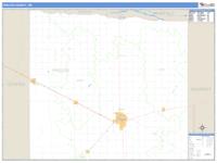 Phelps County, NE Wall Map Zip Code