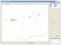 Red Willow County, NE Wall Map Zip Code