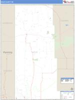 Sioux County, NE Wall Map Zip Code