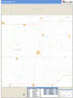 Thayer County, NE Wall Map