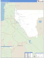 Douglas County, NV Wall Map Zip Code