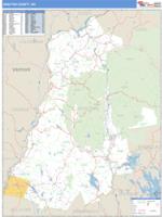 Grafton County, NH Wall Map Zip Code