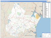 Rockingham County, NH Wall Map