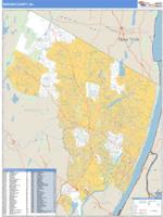 Bergen County, NJ Wall Map