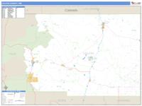 Colfax County, NM Wall Map