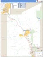 Dona Ana County, NM Wall Map Zip Code