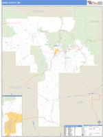 Grant County, NM Wall Map Zip Code