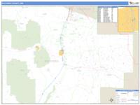 Socorro County, NM Wall Map Zip Code