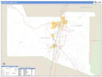 Valencia County, NM Wall Map Zip Code