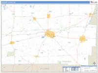 Genesee County, NY Wall Map