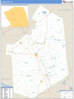 Lewis County, NY Wall Map Zip Code